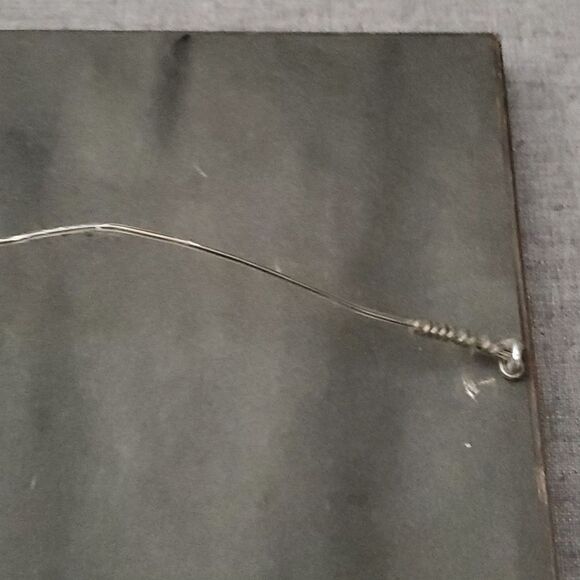 Old Vintage original signed art professionally bordered framed 7-1/4"x12-1/2" - Picture 9 of 12